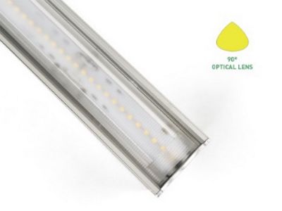 LUZ LED Hängelampe, 90° Linse, 2835 LEDs, 80 lm/W