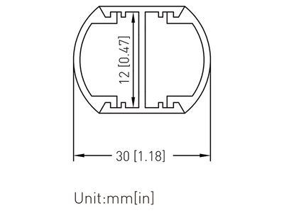O30 Serie LED Ring Hängelampe, doppelseitig